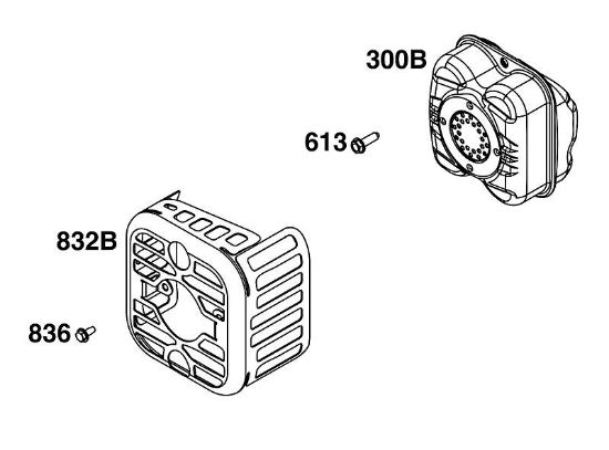 B&S - serijska številka  od 09  09P602-0124-H1 I - SKLOP IZPUÅ NIH PLINOV della Marca Stihl
